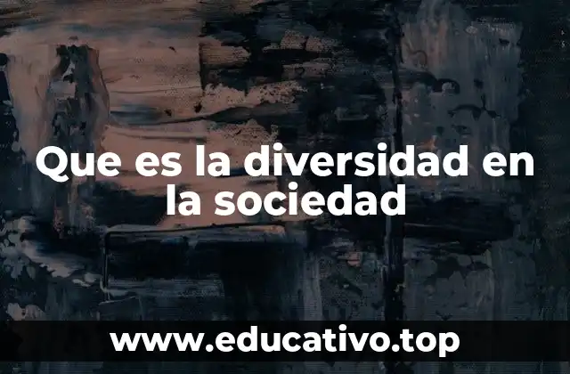 Que es la diversidad en la sociedad