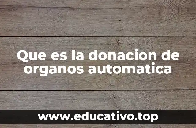 La importancia de un sistema eficiente de donación tras el fallecimiento