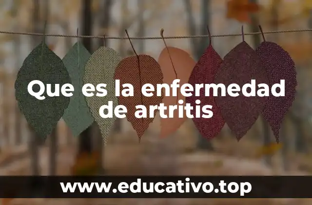 Causas y factores de riesgo de la artritis