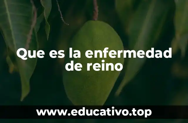 Que es la enfermedad de reino
