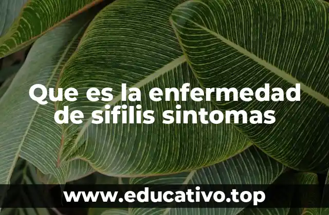 Síntomas iniciales de una infección de transmisión sexual