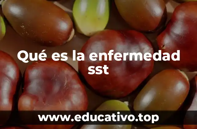 Qué es la enfermedad sst