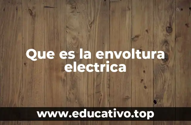 Que es la envoltura electrica