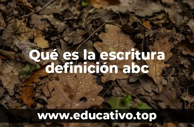 La escritura como forma de expresión humana