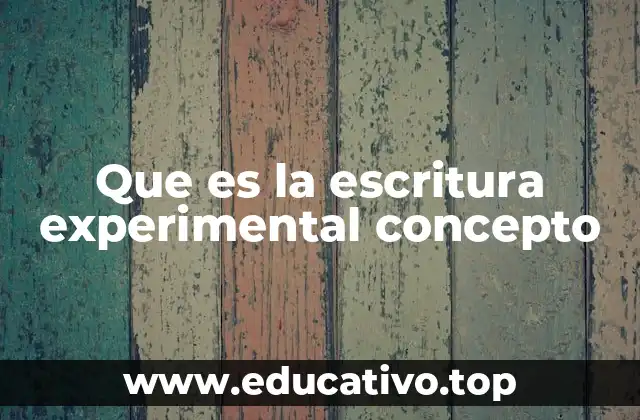 La escritura como herramienta de ruptura y transformación