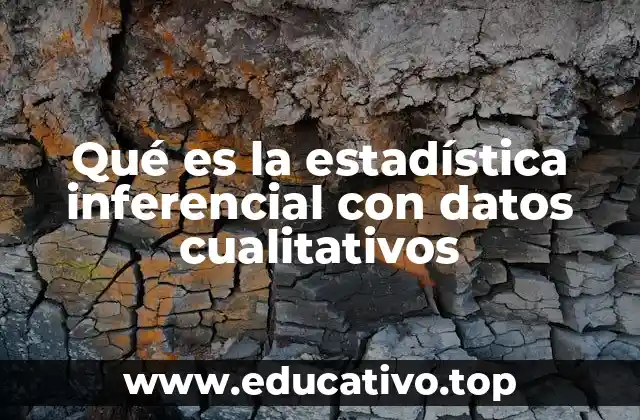 El papel de la estadística inferencial en el análisis de variables categóricas
