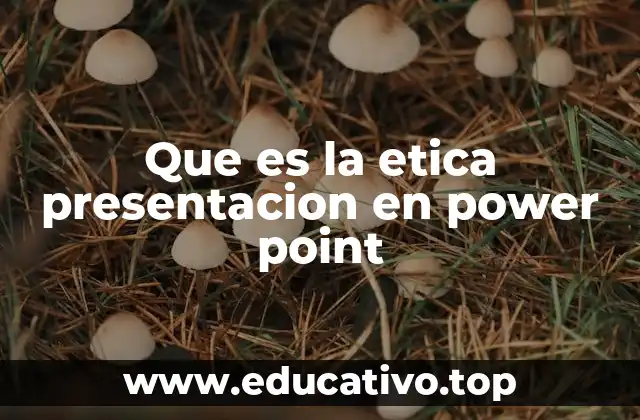 Que es la etica presentacion en power point