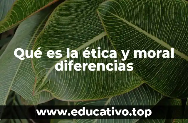 La importancia de comprender la relación entre ética y moral