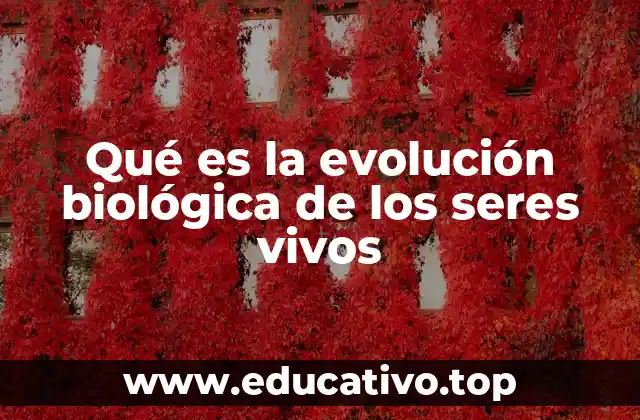 La base científica detrás del cambio en las especies