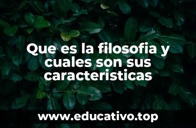 La filosofía como herramienta para comprender el mundo