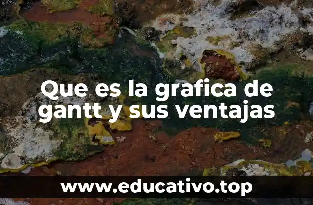 Que es la grafica de gantt y sus ventajas