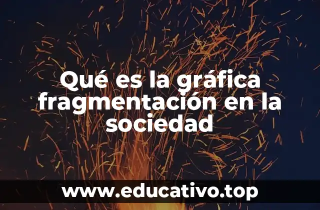 Qué es la gráfica fragmentación en la sociedad