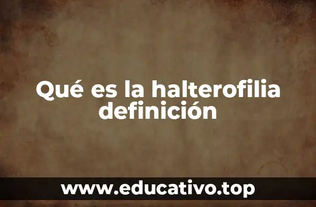 Qué es la halterofilia definición