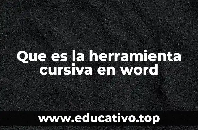 El rol de la cursiva en la edición de textos