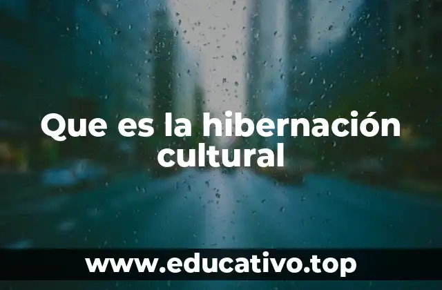 La quietud cultural en tiempos de crisis