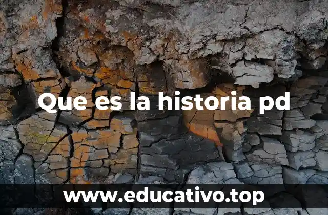 Que es la historia pd