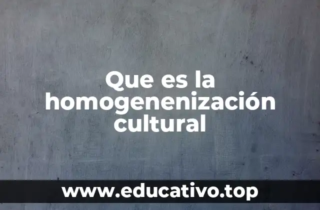 El impacto de la globalización en la diversidad cultural