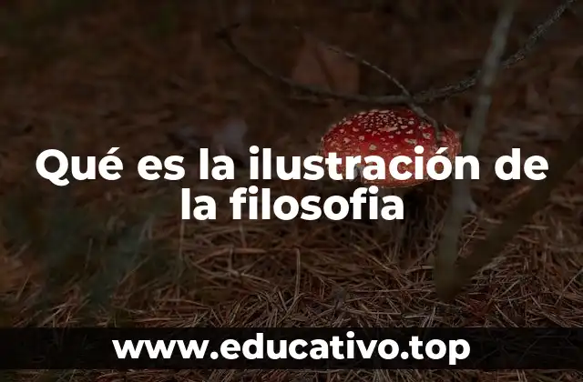 Qué es la ilustración de la filosofia