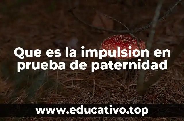 Que es la impulsion en prueba de paternidad
