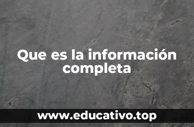 La importancia de contar con datos integrales