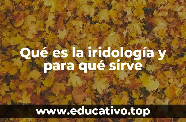 Qué es la iridología y para qué sirve