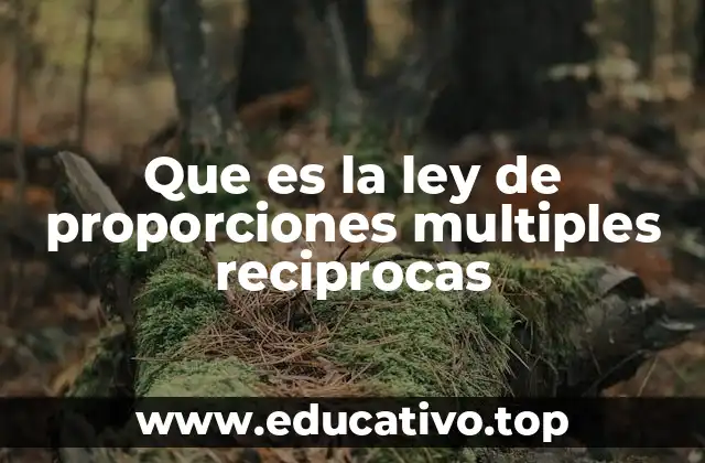 La relación entre elementos en compuestos químicos