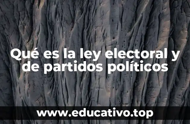 La base legal de la organización política en democracia