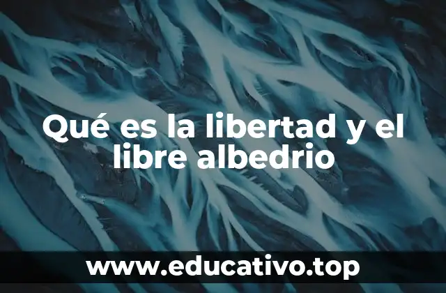 Qué es la libertad y el libre albedrio