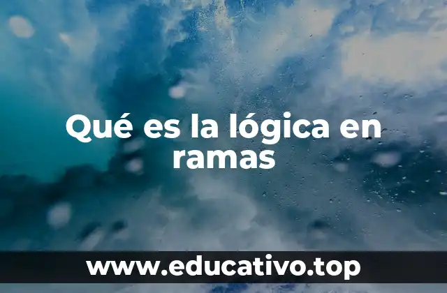 Qué es la lógica en ramas