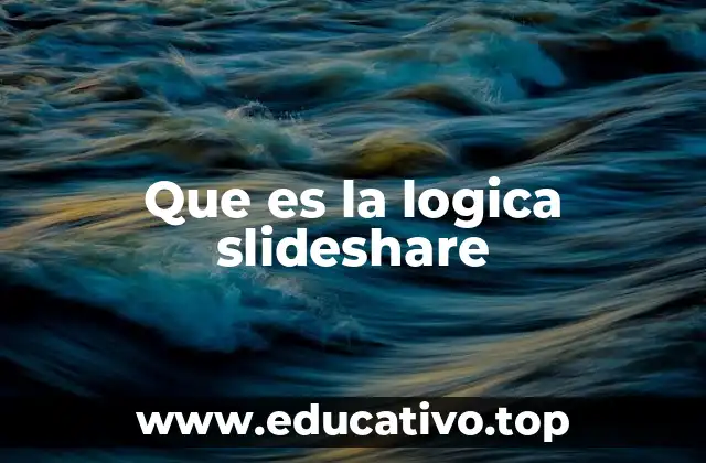 Que es la logica slideshare