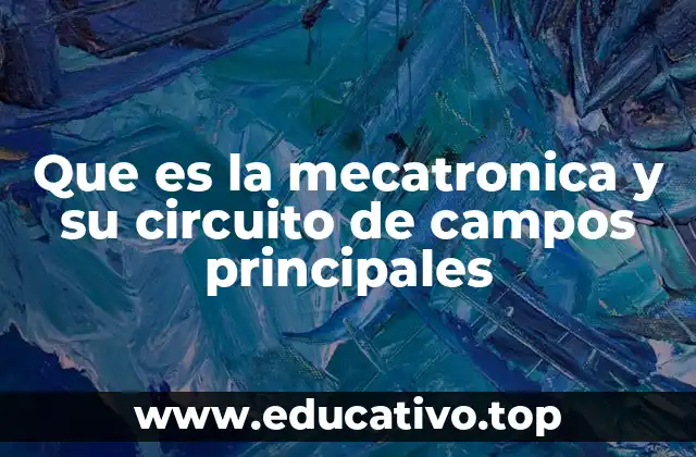 Que es la mecatronica y su circuito de campos principales