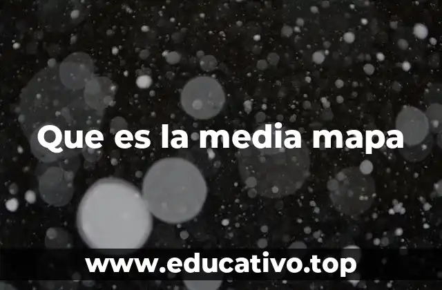 Que es la media mapa