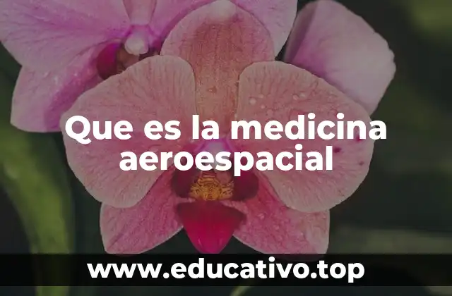 Que es la medicina aeroespacial