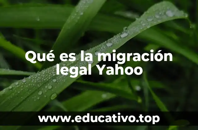 Cómo prepararse para la migración de Yahoo