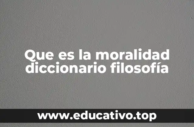 La importancia de la moralidad en la construcción de una sociedad justa