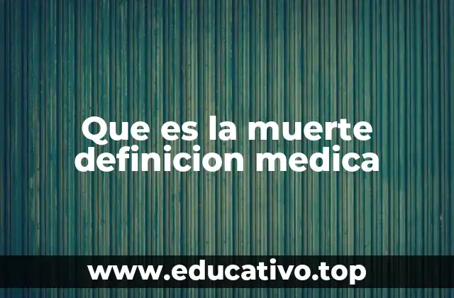 El papel de la muerte en la medicina forense