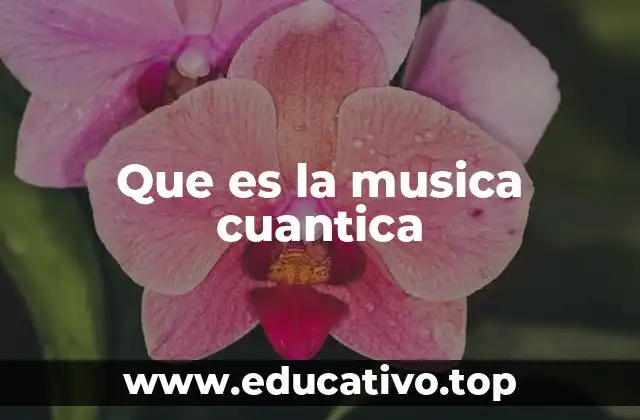 Que es la musica cuantica