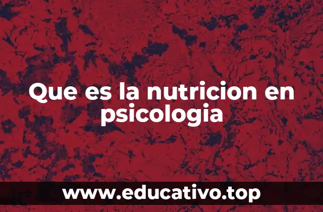 La conexión entre la alimentación y la salud mental