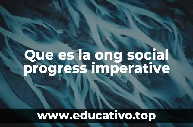 Que es la ong social progress imperative