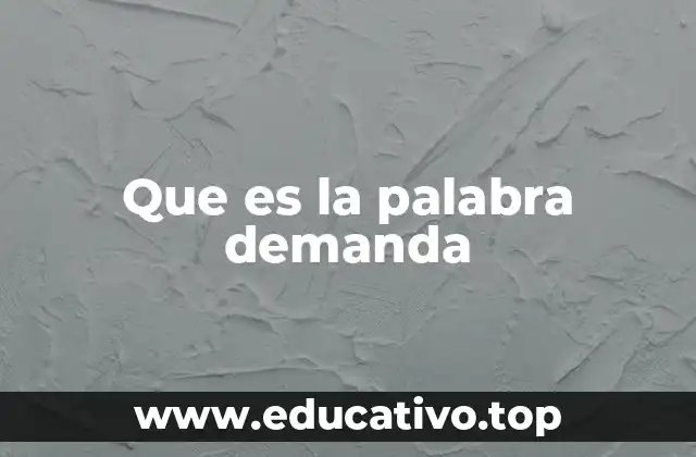 El papel de la demanda en la sociedad