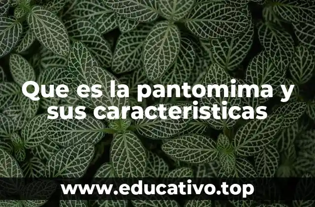 La expresión sin palabras