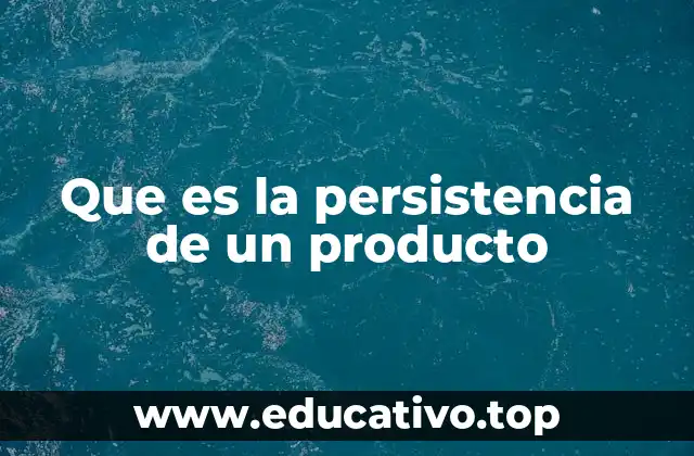 La importancia de la persistencia en el desarrollo de software