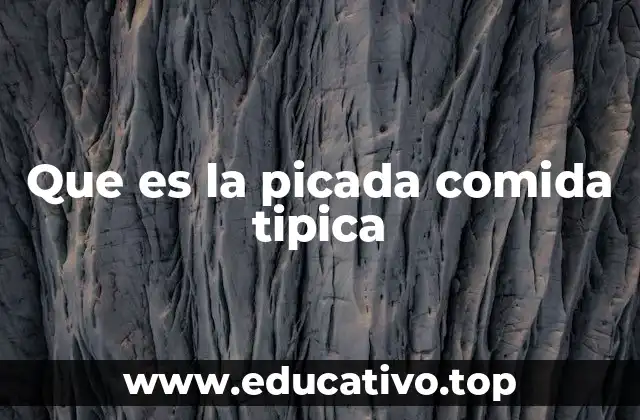 La picada como expresión de la cultura popular