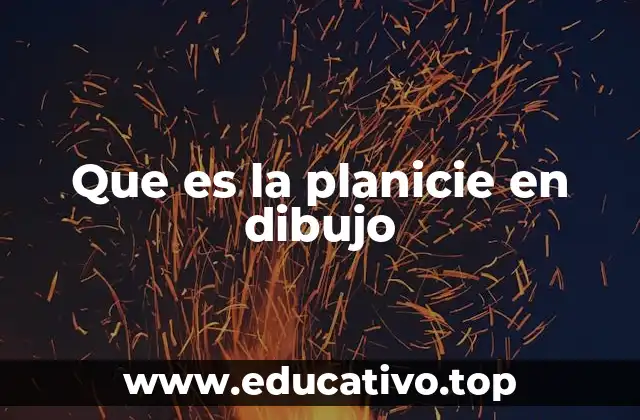 La representación de la planicie en el dibujo artístico