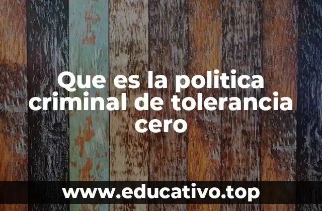 El impacto de políticas de enfoque estricto en el entorno social