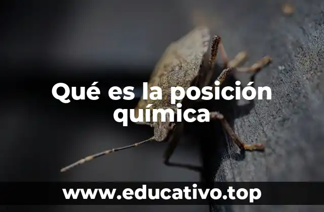 La importancia de la ubicación en la química orgánica