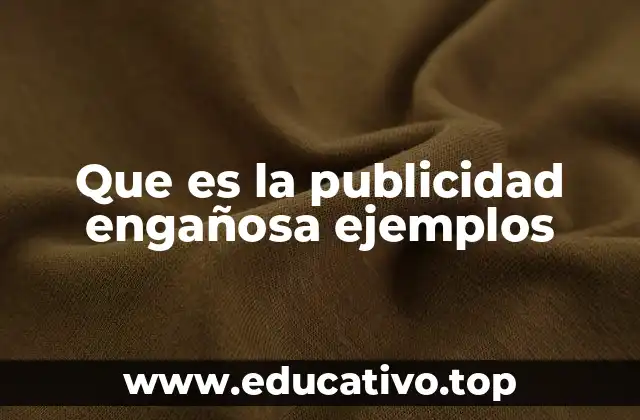 Cómo identificar una publicidad engañosa