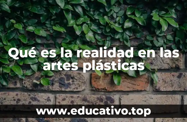 Qué es la realidad en las artes plásticas