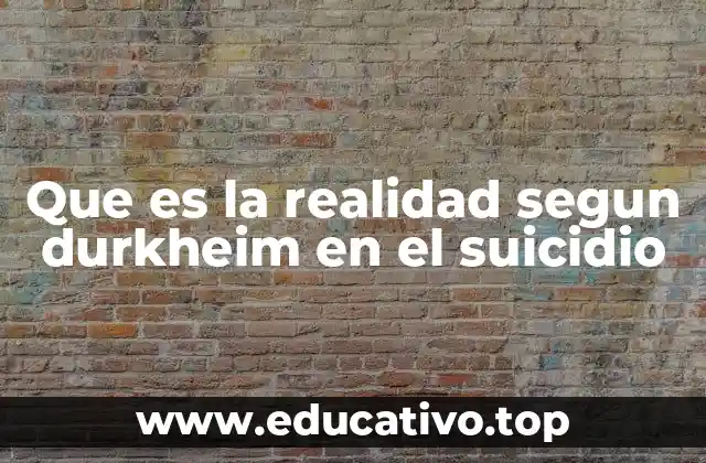 La realidad social como factor determinante del comportamiento individual