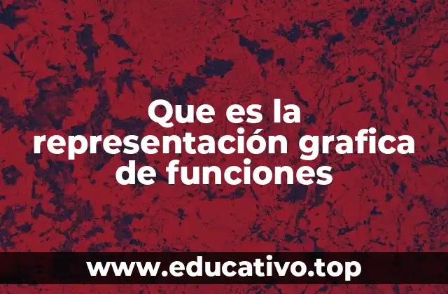 Que es la representación grafica de funciones